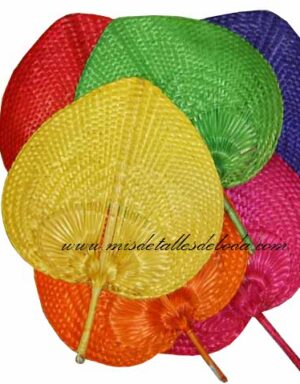 Paipai de rafia natural colores