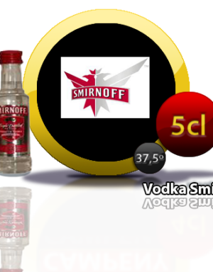 Miniatura vodka Smirloff