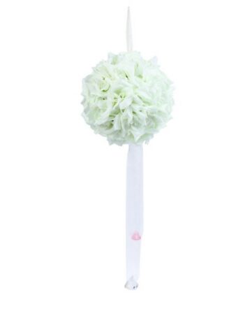 Bola de flores de tejido 20cm
