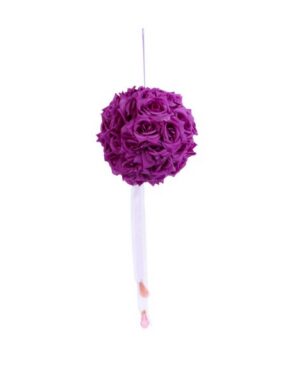 Bola de flores de tejido 20cm
