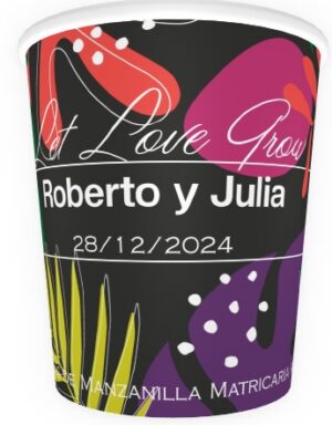 Kit cultivo en vaso personalizado manzanilla