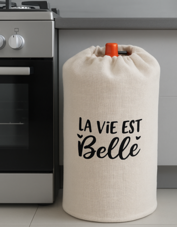 Funda para butano original yute blanco