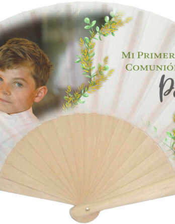Abanico con foto personalizada